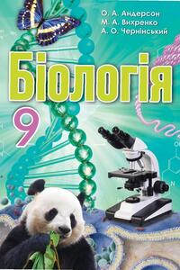 Учебники Биология 9 класс О.А. Андерсон, Т.К. Выхренко, А. А. Чернинский 2017
